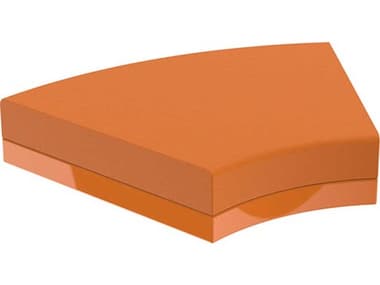 Vondom Pixel 51" Orange Fabric Upholstered Ottoman VON54270FORANGE