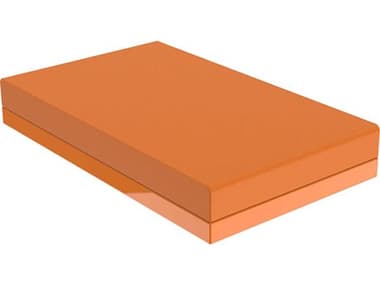 Vondom Pixel 67" Orange Fabric Upholstered Ottoman VON54272FORANGE