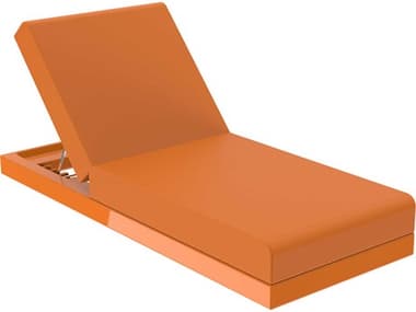 Vondom Pixel 31" Orange Fabric Upholstered Chaise VON54273FORANGE