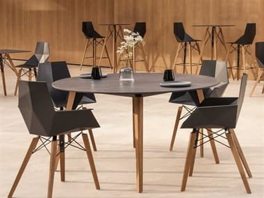 Vondom Faz Wood Beech Dining Room Set VON54323WOOD2SET