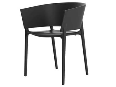 Vondom Africa Black Arm Dining Chair (Price Includes Four) VON65005FANTHRACITE