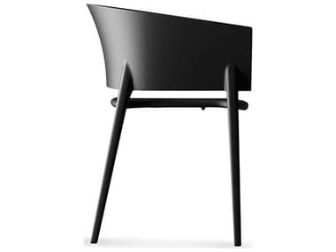 Vondom Africa Black Arm Dining Chair (Price Includes Four) VON65005FBLACK