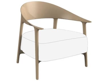 Vondom Africa 28" Beige Fabric Accent Chair (Price Includes Two) VON65049FCREMA