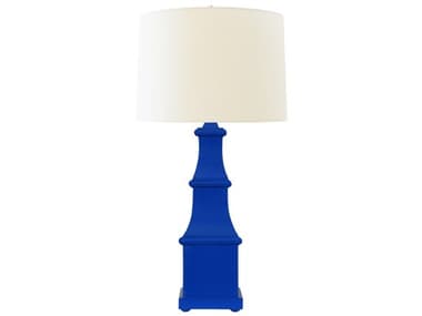 Worlds Away Royal Blue Buffet Lamp WAALLEGRARBL