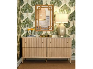 Worlds Away Wood Dresser And Mirror Set WAANGUSCOBEDSET