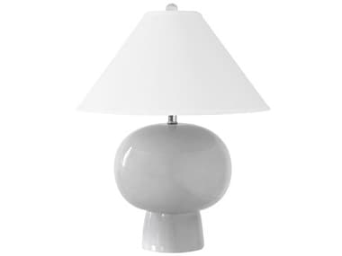 Worlds Away Light Grey Table Lamp WAANNIELGRY