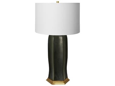 Worlds Away Black Buffet Lamp WABARRONBLK