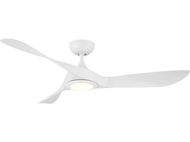 WAC Lighting Swirl 54" Ceiling Fan WACF074LMW