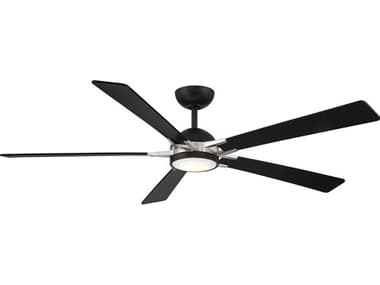 WAC Lighting Rotary 65" Ceiling Fan WACF099LMBBN