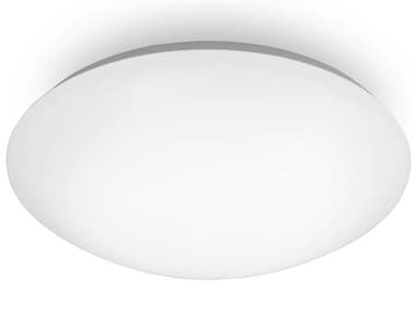 WAC Lighting Glo 11" 1-Light White LED Bowl Flush Mount WACFM211CSWT
