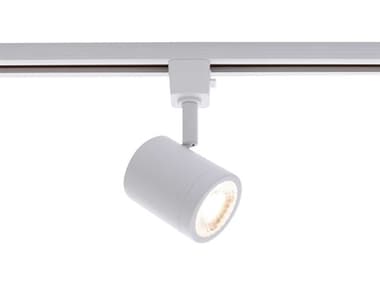 WAC Lighting Charge 2" Wide 1-Light White Glass LED Cylinder Spot Light WACH802030WT