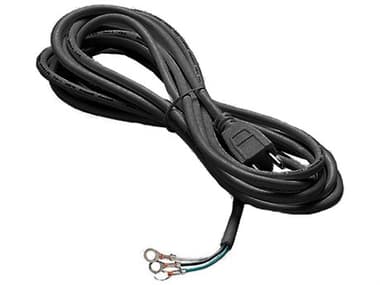 WAC Lighting H Track 15 Ft. 3-Wire Power Cord with Ground and Open Splice End WACHCORDBK