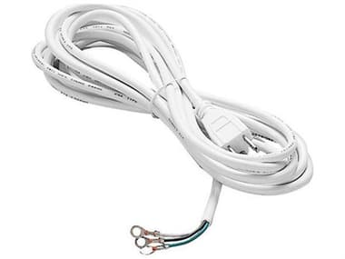 WAC Lighting H Track 15 Ft. 3-Wire Power Cord with Ground and Open Splice End WACHCORDWT