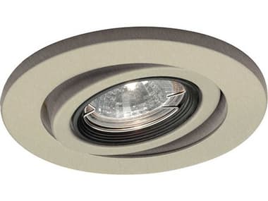 WAC Lighting 1-Light Brushed Nickel Round Recessed Light WACHRD417BN