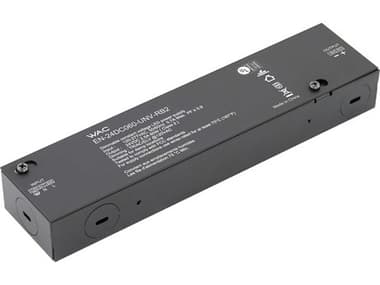 WAC Lighting Under Cabinet Strip 100-277V to 24VDC 60W Power Supply WACLU24DC060UNVRB2