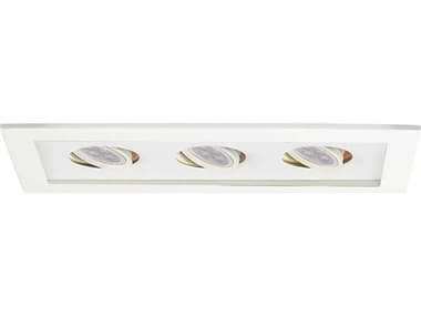 WAC Lighting 3-Light White Recessed Light WACMT316LEDWTWT