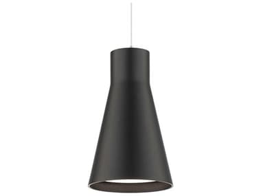 WAC Lighting Twist-N-Lite 1-Light Black Mini Pendant WACPD251005CSBK