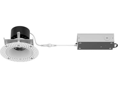 WAC Lighting Kenric 1-Light White Round Recessed Light WACR3JRALWCSWT