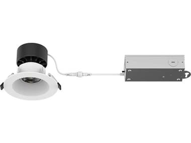 WAC Lighting Kenric 1-Light White Round Recessed Light WACR3JRATWCSWT