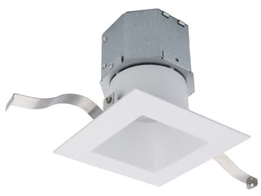 WAC Lighting Pop-in White 1-light 5-CCT Selectable LED Outdoor Ceiling Light WACR4DSDRF9CSWT