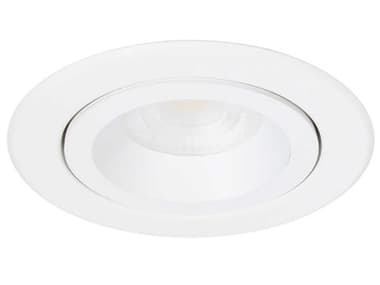 WAC Lighting Lotos 1-Light White Round Recessed Light WACR4ERA2RW9CSFWT