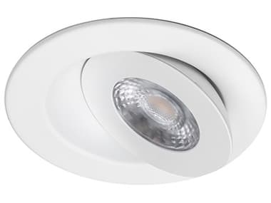 WAC Lighting Lotos 1-Light White Round Recessed Light WACR4ERARW9CSFWT