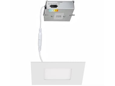 WAC Lighting Lotos 1-Light White Recessed Light WACR6ESDRW9CSWT