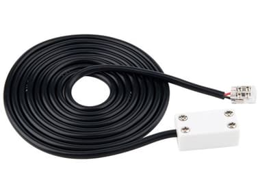 WAC Lighting Basics-Gemini 72'' In-Wall Power Extension Cable WACT24BSEX2BK