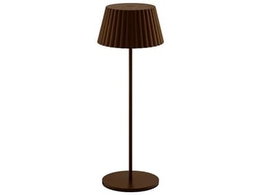 WAC Lighting Pleat Bronze Polycarbonate Table Lamp WACTLW251115CSBZ