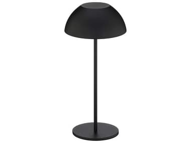 WAC Lighting Channing Black Polycarbonate Table Lamp WACTLW251511CSBK