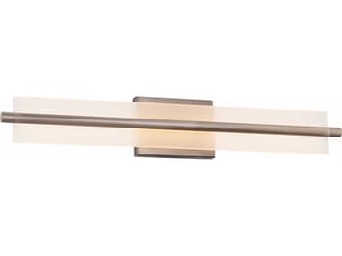 WAC Lighting Razor 1-Light Brushed Nickel Vanity Light WACWS241128CSBN