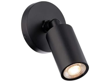 WAC Lighting Cylinder 1-Light Outdoor Spot Light WACWSW23030130BK