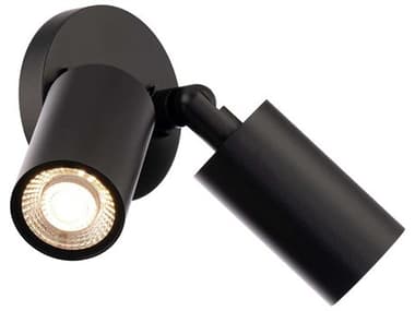 WAC Lighting Cylinder 2-Light Outdoor Spot Light WACWSW23030230BK