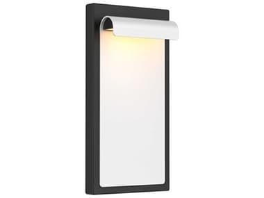 WAC Lighting Cap 1-Light Outdoor Wall Light WACWSW250212CSWTBK