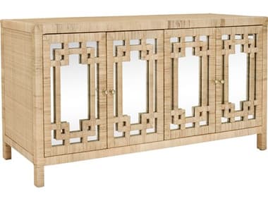 Worlds Away 63" Rattan Sideboard WAGRANADANAT