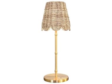 Worlds Away Brass Table Lamp WAHALLIE