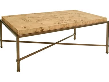 Worlds Away Rectangular Wood Coffee Table WAHARDWICKBW