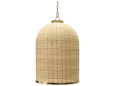 Worlds Away Brown Pendant WALAKEN
