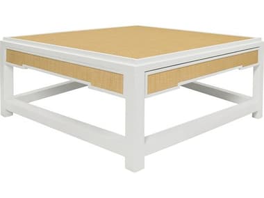 Worlds Away Square Wood Coffee Table WALOCKLINNAT