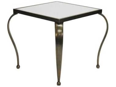 Worlds Away Square End Table WAMOSELEYBRZ