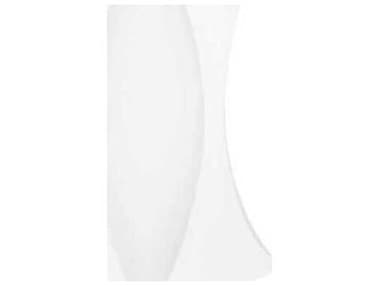 Worlds Away Square Wood Matte White Lacquer End Table WAPINTOWH