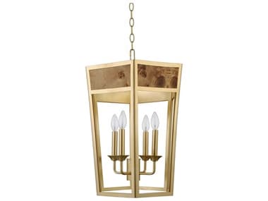 Worlds Away 4-Light Gold Pendant WARENG