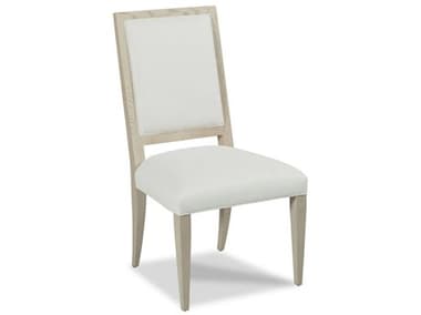 Woodbridge Callisto Side Solid Wood White Upholstered Dining Chair WBF729207