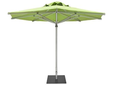 Woodline Shade Solutions 11.5 Foot Round Easy Lift Umbrella WDLEA35RASSD