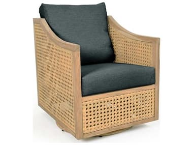 Woodbridge Outdoor Jupiter Natural Teak Cushion Lounge Chair WFO729928O