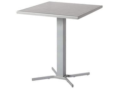 Windward Design Group Apollo Aluminum 30''Wide Square Counter Table WINKD300636SAP