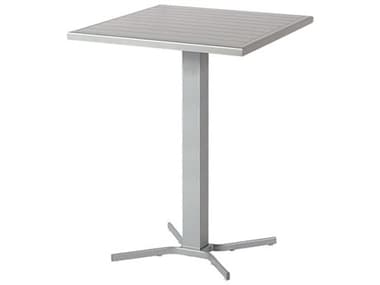 Windward Design Group Apollo Aluminum 30''Wide Square Bar Table WINKD3006BSAP
