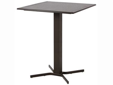 Windward Design Group Newport MGP Aluminum 30''Wide Square Bar Table WINKD3006SBN