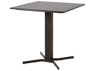 Windward Design Group Newport MGP Aluminum 36''Wide Square Counter Table WINKD360636SN