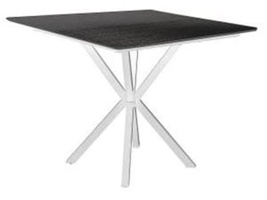 Windward Design Group Raleigh MGP Aluminum 40''Wide Square Counter Table w/ Umbrella Hole WINKD402536SWGU